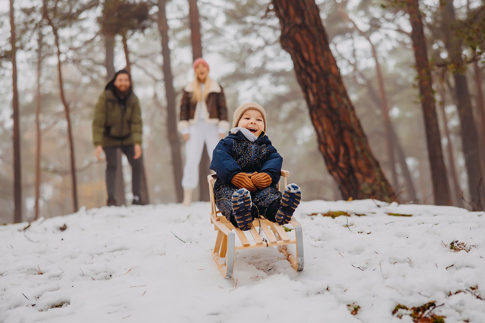Iarna în Linea Mare