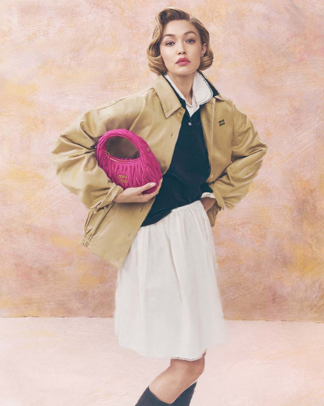 Cea mai recentă campanie Miu Miu cu Gigi Haddid3