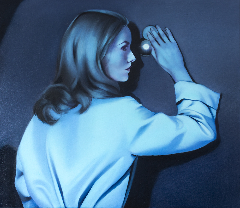 Patrycja Pietka Lasă misterul să fie 2024 Ulei Canvas 70 X 80 Cm Mic