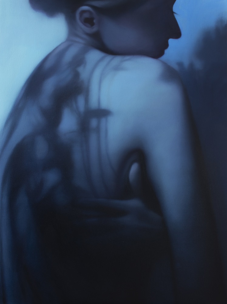 Patricia Heel The Source Of Shadow 2024 P&acirc;nză de ulei 80 X 60 Cm Small