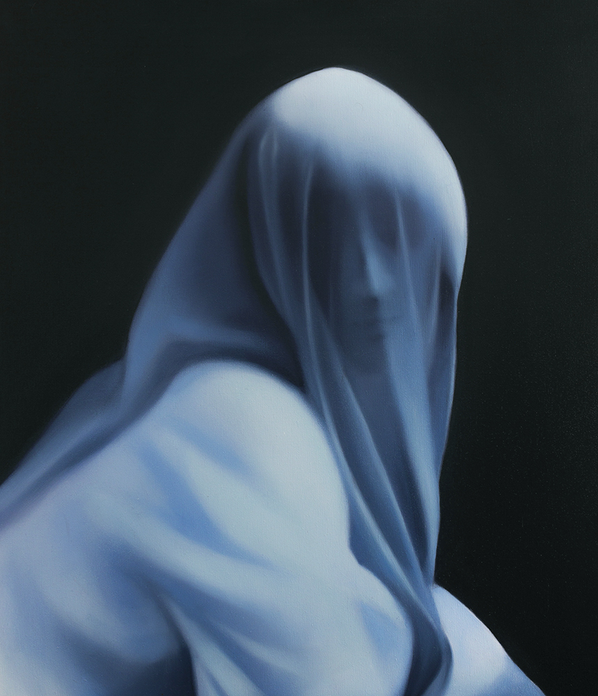 Patrycja Pietka I Can Be Silent 2024 Ulei pe p&acirc;nză 70 X 60 Cm Mic