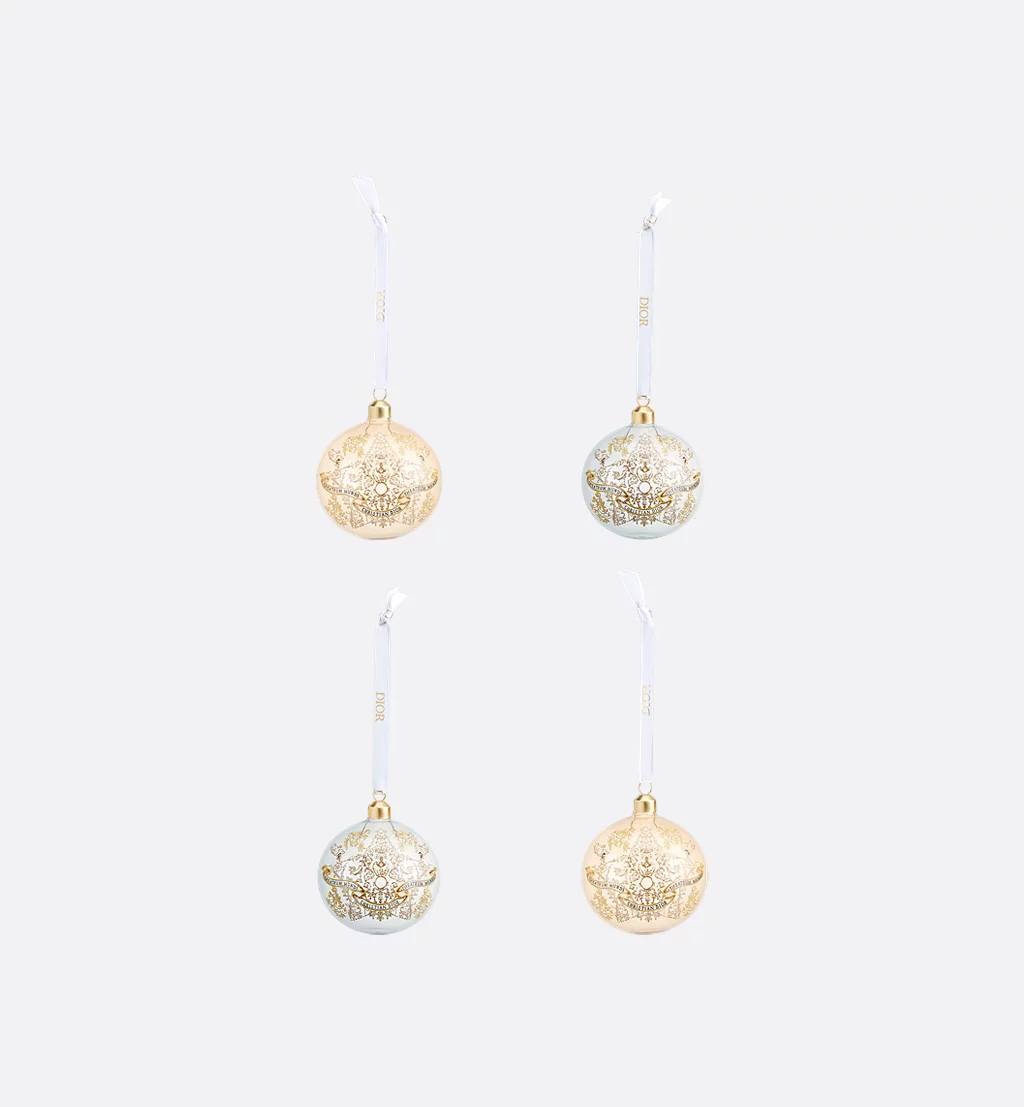 Inspirații de lux pentru decorațiuni de Crăciun Dior