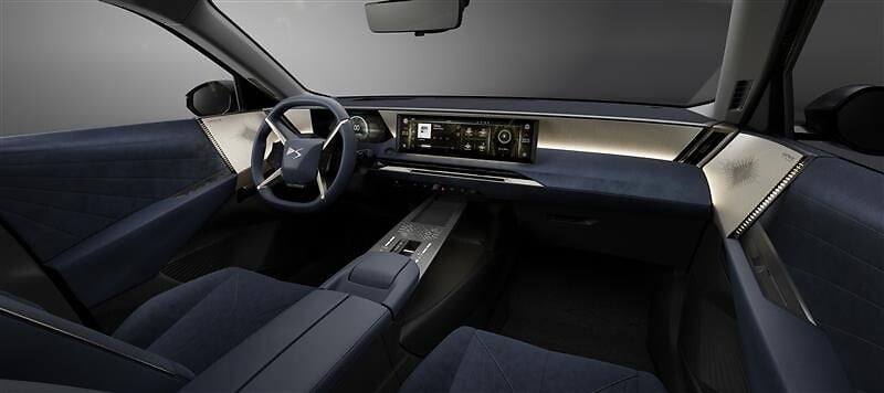 Interiorul SUV-ului electric A