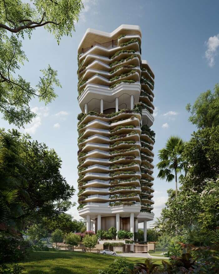 Plp Architecture Tower din Singapore