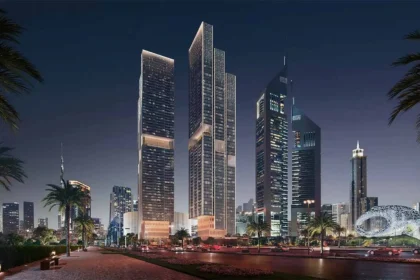 Proiectul Jumeirah Residences Emirates Towers realizat de Scda Architects în Dubai