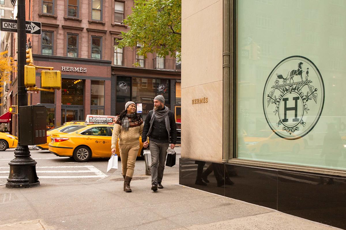 Magazinul Hermes din New York