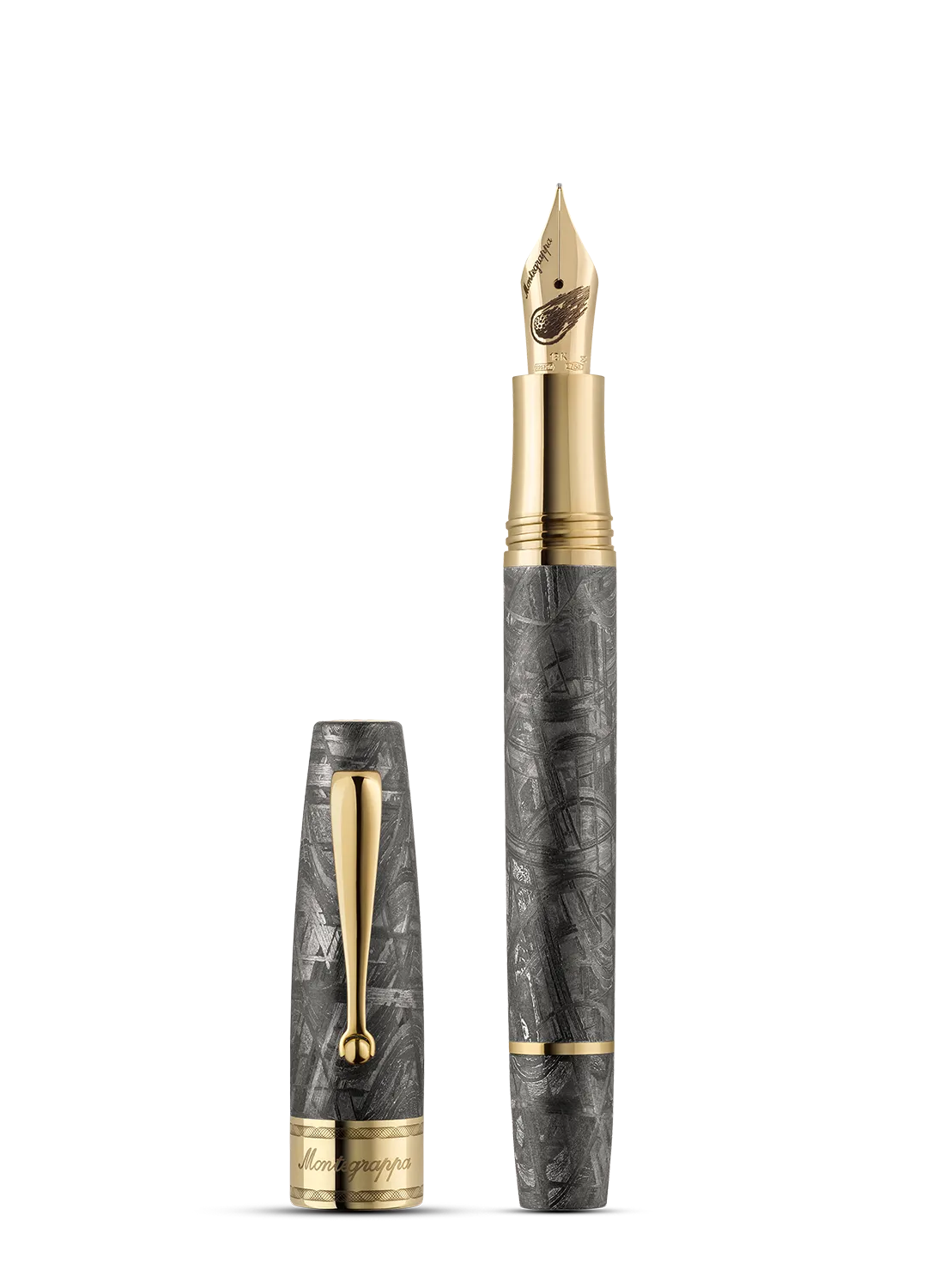 Montegrappa Muonionalusta Meteorite Stilou