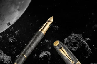 Montegrappa Muonionalusta Meteorite Stilou