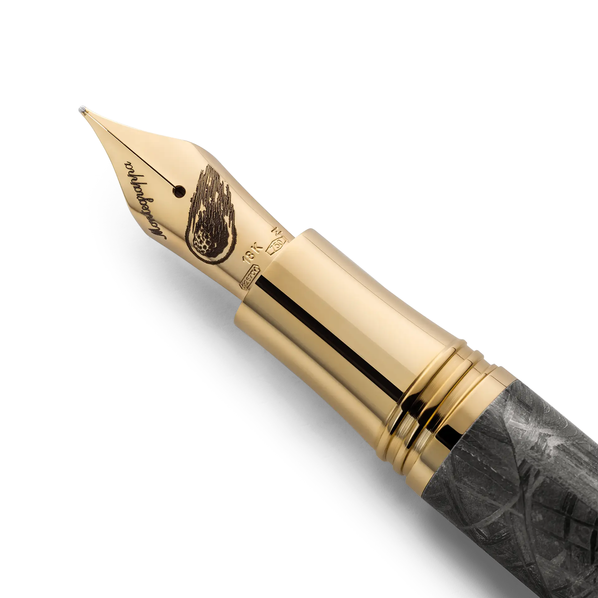 Montegrappa Muonionalusta Meteorite Stilou