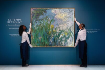 Iriși Claude Monet. licitația colecției Jeanne Schlumberger la Paris